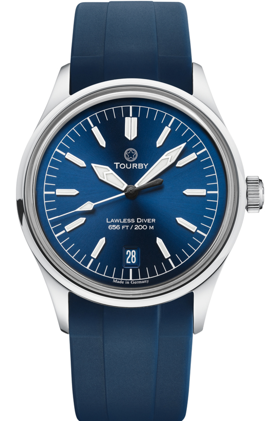 Tourby Watches - Lawless Reduced Blue 37