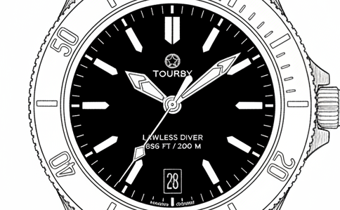 Tourby Watches - Lawless Vintage 42